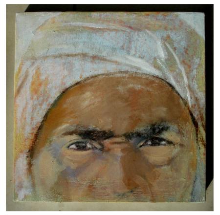 Turban 2  oil on canvas